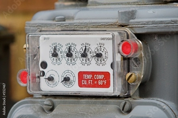 Obraz gas meter