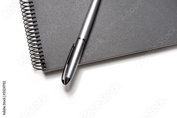 Obraz Libreta y boligrafo