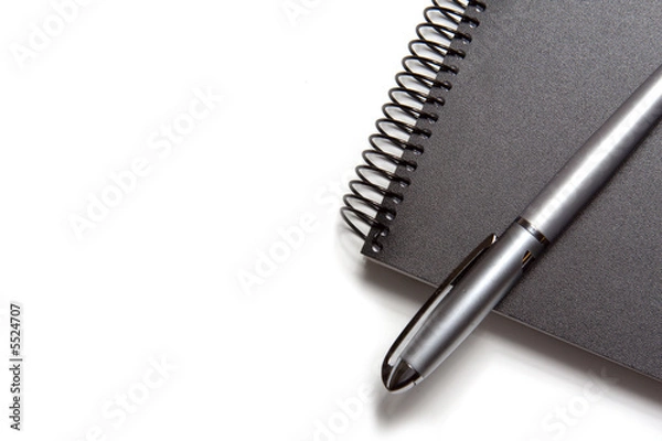 Obraz Libreta y boligrafo