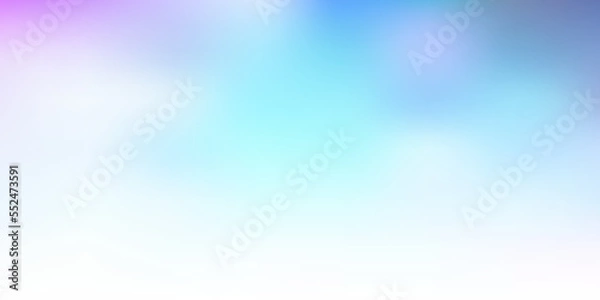 Fototapeta Light pink, blue vector blur drawing.