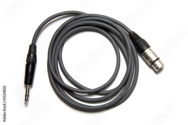 Fototapeta Cable audio