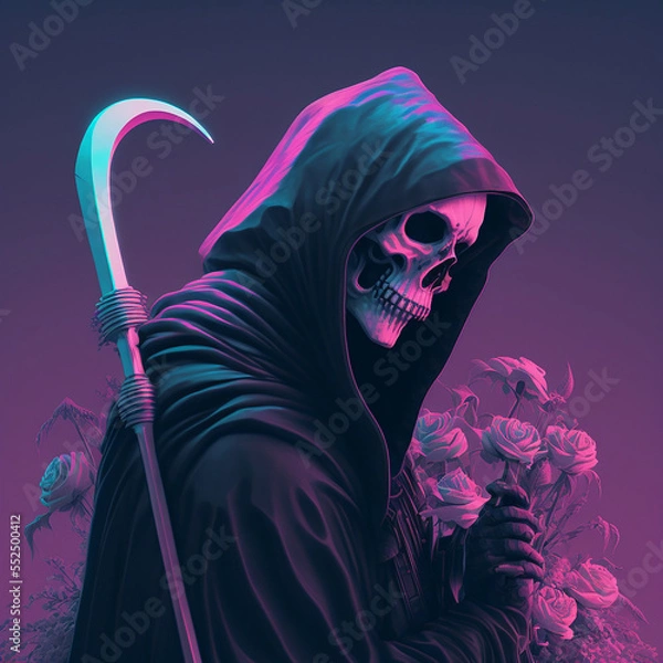 Obraz Grim Reaper AI Generated