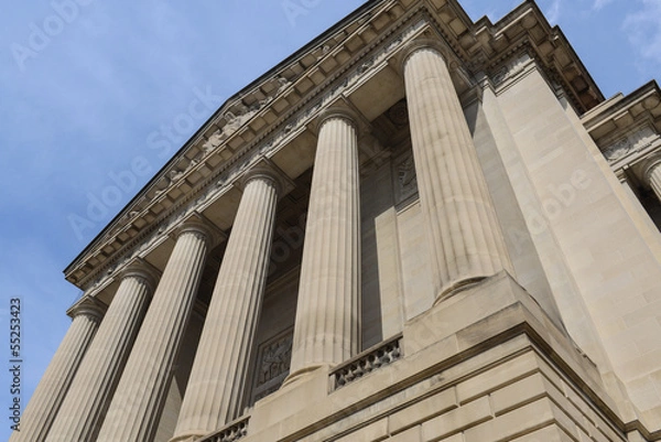 Fototapeta Pillars or Columns Blue Sky
