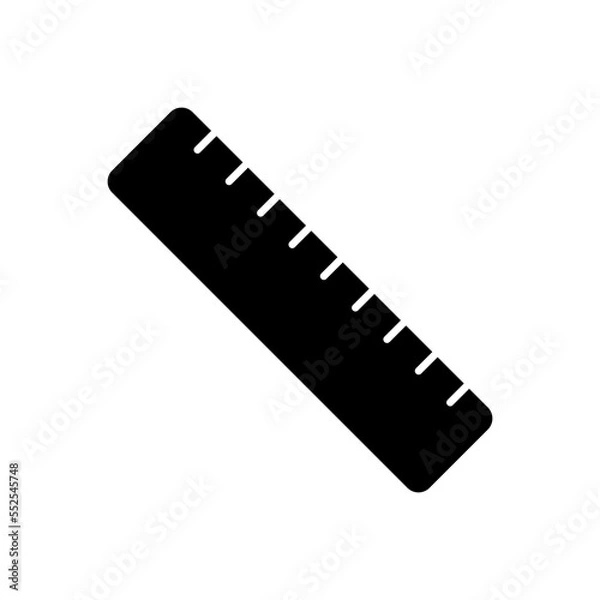 Obraz Ruler icon vector design templates