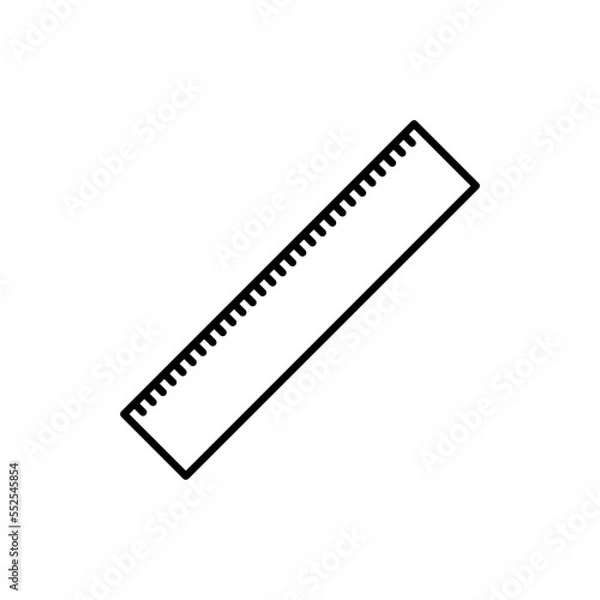 Obraz Ruler icon vector design templates