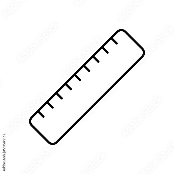 Obraz Ruler icon vector design templates