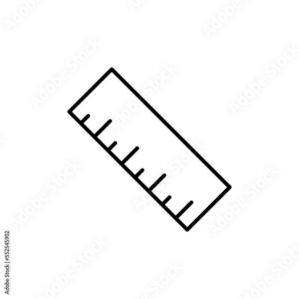 Obraz Ruler icon vector design templates