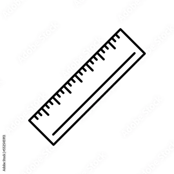 Obraz Ruler icon vector design templates