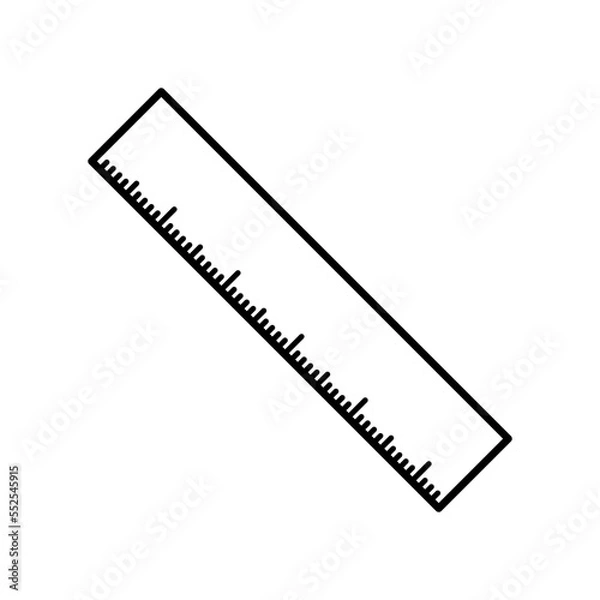 Obraz Ruler icon vector design templates