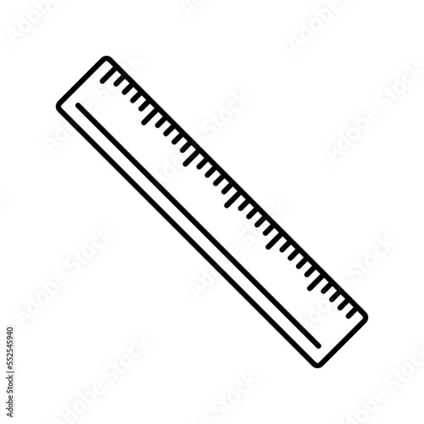 Obraz Ruler icon vector design templates