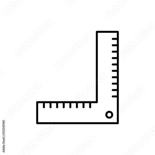 Obraz Ruler icon vector design templates