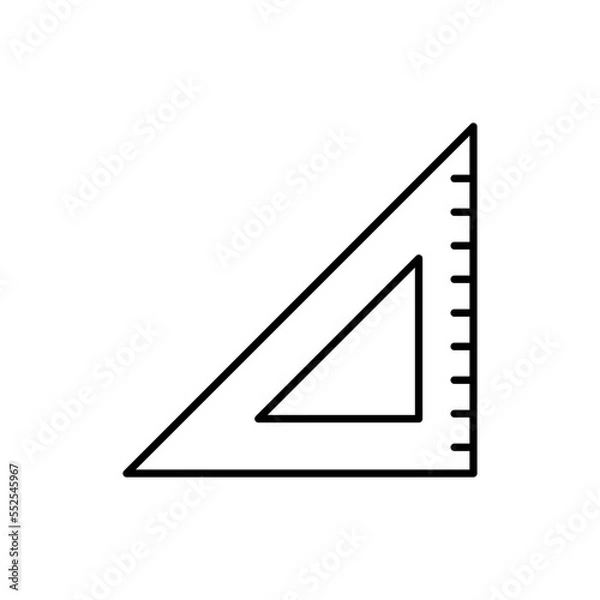 Obraz Ruler icon vector design templates