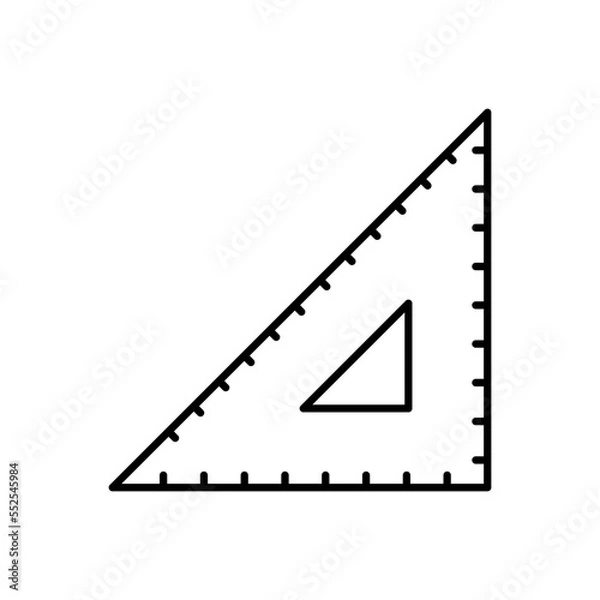 Obraz Ruler icon vector design templates