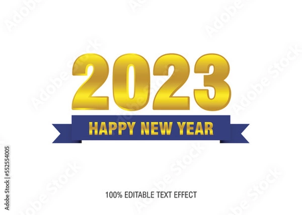 Obraz simple text effect design 