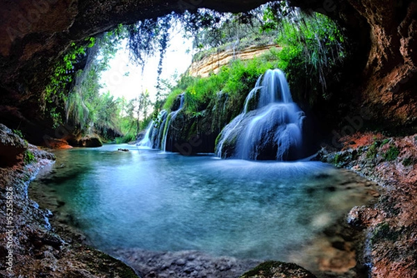 Obraz Życie w jaskini