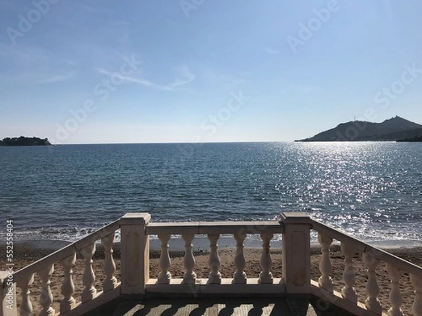 Obraz pier in the sea