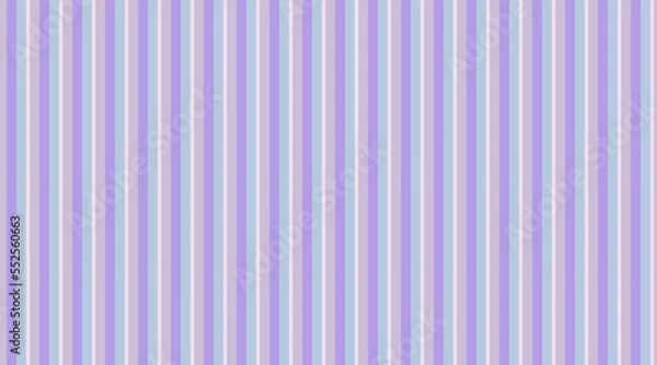 Fototapeta Stripe pattern vector Background. Colorful stripe abstract texture. Fashion print design. Vertical parallel stripes Wallpaper wrapping fashion Fabric design Textile swatch Light Blue Lilac Purple Line
