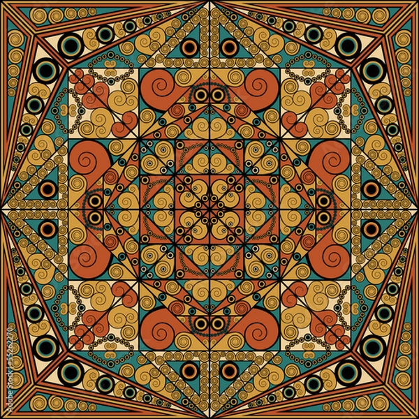 Fototapeta Arabeska tło