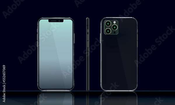 Obraz Modern Realistic Vector Design Mockups