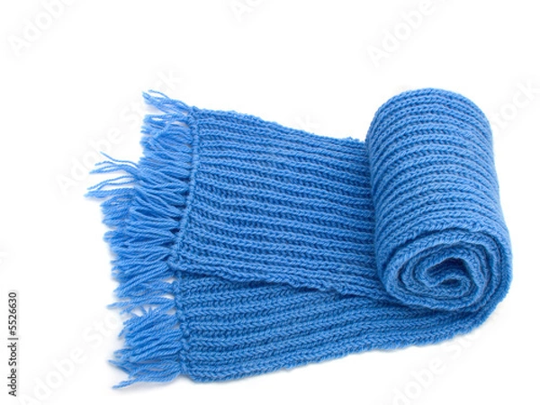 Obraz Warm knitted scarf