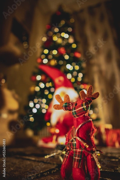 Obraz christmas tree decorations