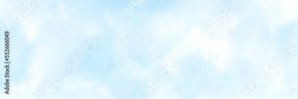 Fototapeta Blue watercolor background for textures backgrounds and web banners design