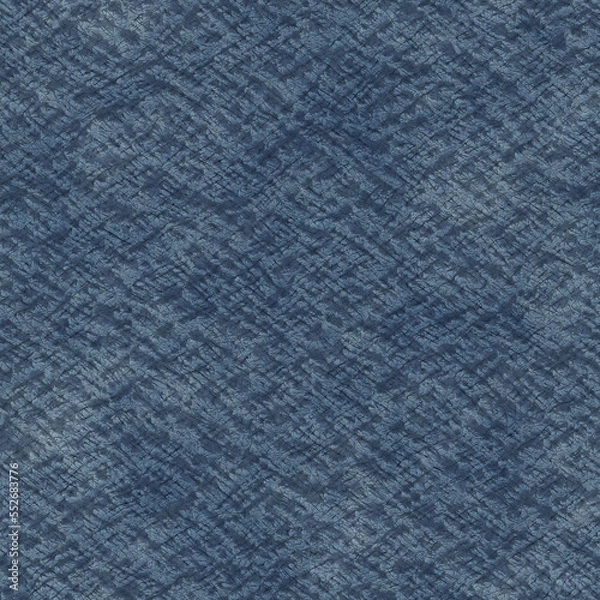 Fototapeta くすんだ青のざらっとした質感テクスチャ