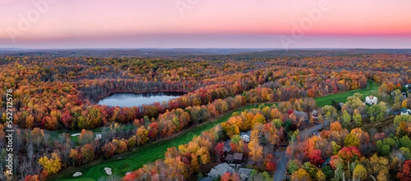 Obraz golf course panorama