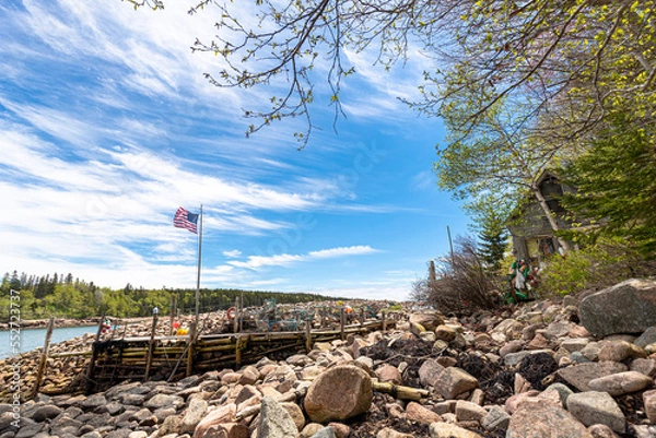 Obraz nautical patriotic 