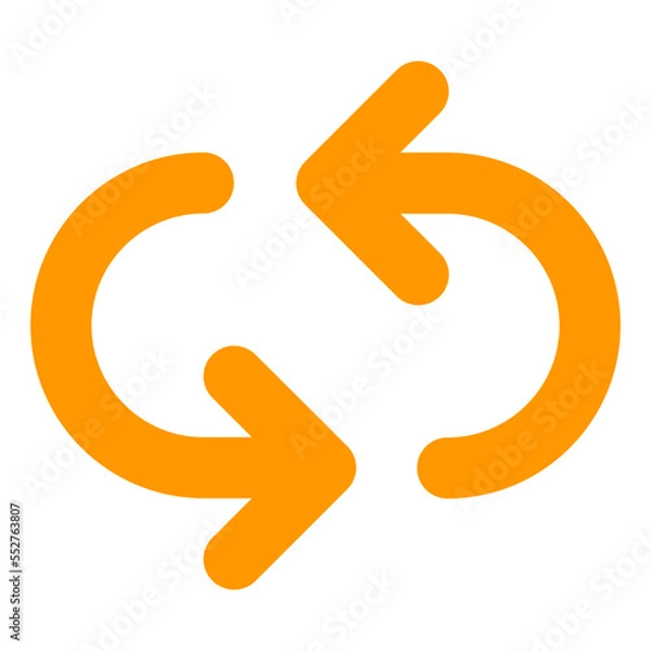 Obraz refresh flat icon