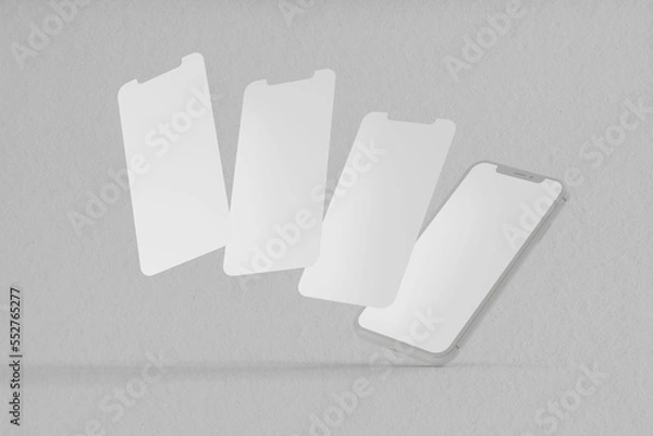 Obraz Smarphone Clay Mockup