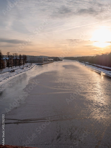Obraz sunset on the beach