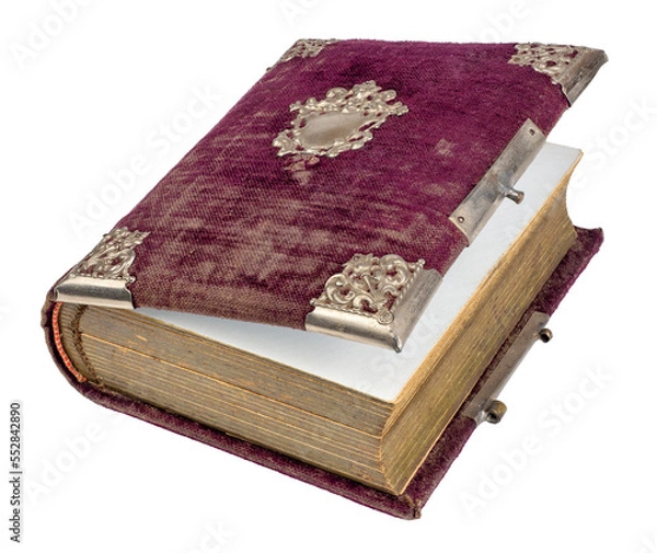 Fototapeta open ancient magic spell book