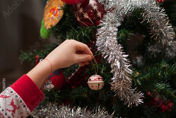 Obraz christmas tree decorations