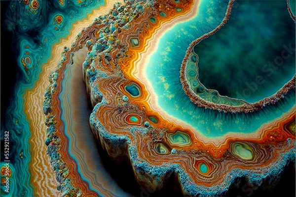 Fototapeta geode vista