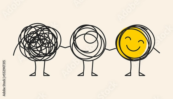 Obraz Help friend, life coaching, mentoring, problem solving