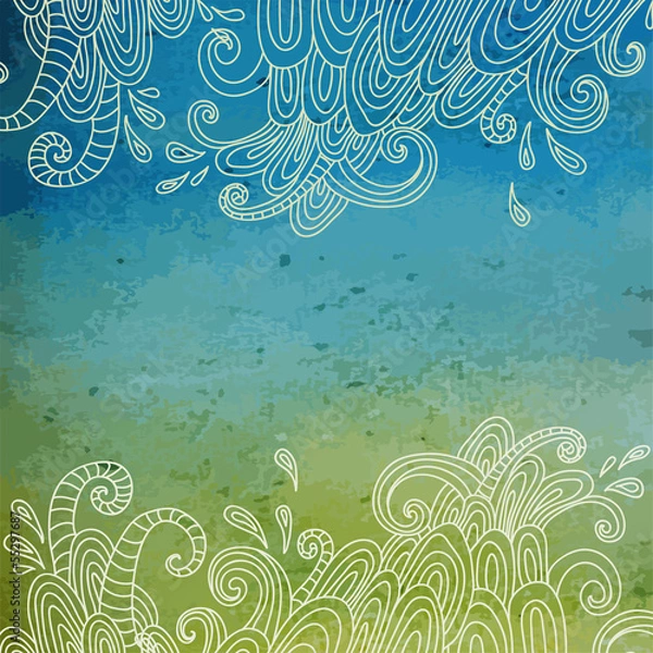 Obraz Hand drawn card