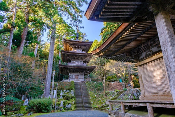 Obraz 福井県小浜市　明通寺