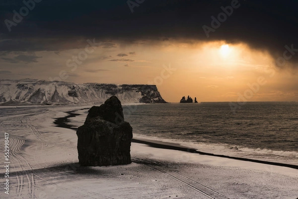 Obraz sunset at the beach