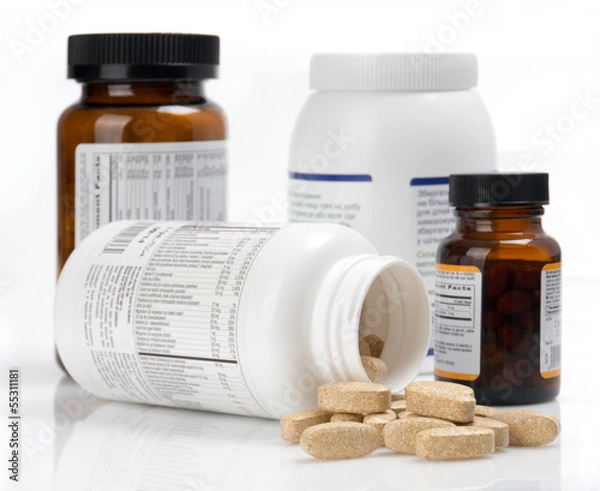 Obraz vitamin tablets