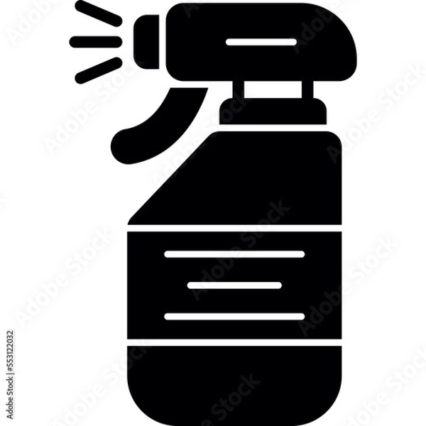 Obraz Cleaning Spray Icon