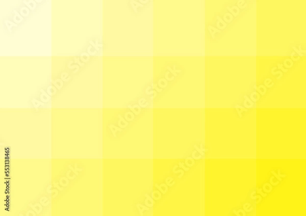 Fototapeta vector abstract square and geometric yellow color background with color gradient and empty space for design logo and content, creative design background, vector illustration