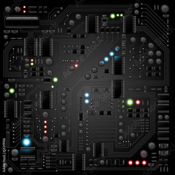 Obraz Circuit Pattern