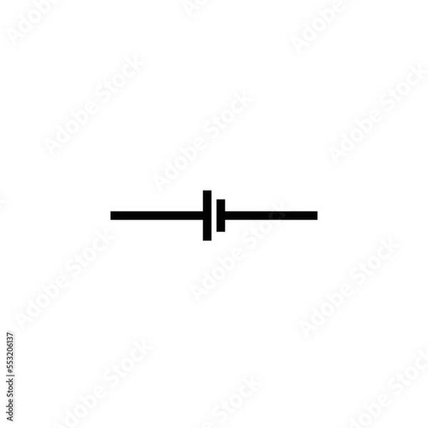 Obraz Cell icon vector. cell symbol, cell sign