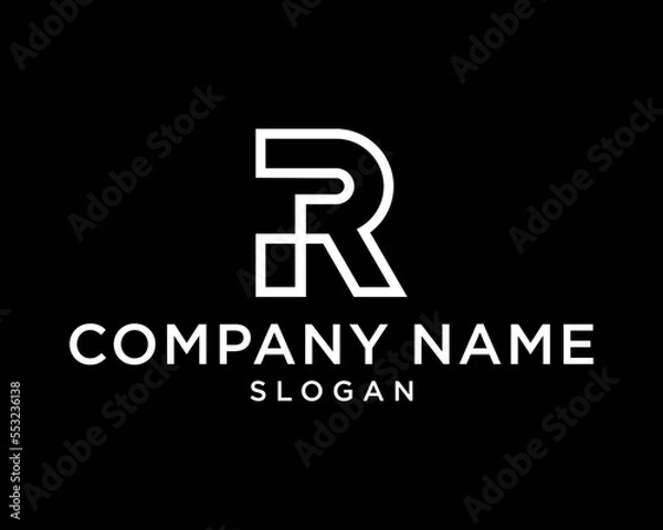 Obraz Set of Initial Letter T Digital Technology Data Connection Connect Vector Logo Design