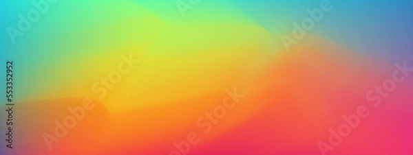 Obraz Abstract gradient color vector art design background
