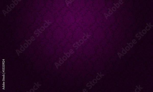 Fototapeta background baroque floral violet