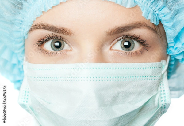 Obraz Doctor with surgical mask