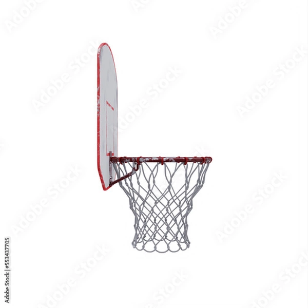 Obraz basketball hoop isolated