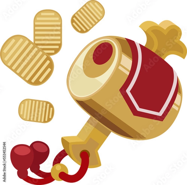 Fototapeta 打ち出の小槌01+